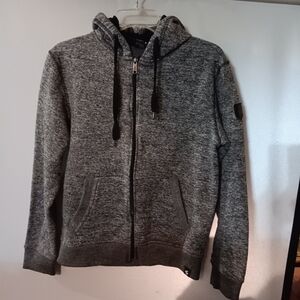 Southpole Gray Hooded Jacket Small